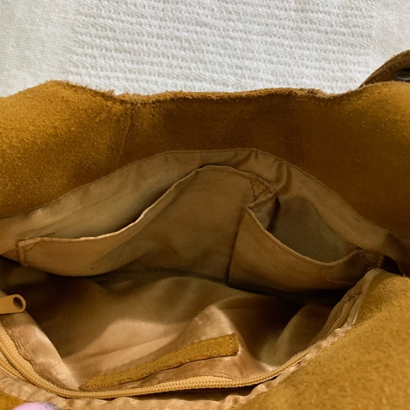 Shea Shea Vintage Brown genuine leather /suede bag - Picture 9 of 15